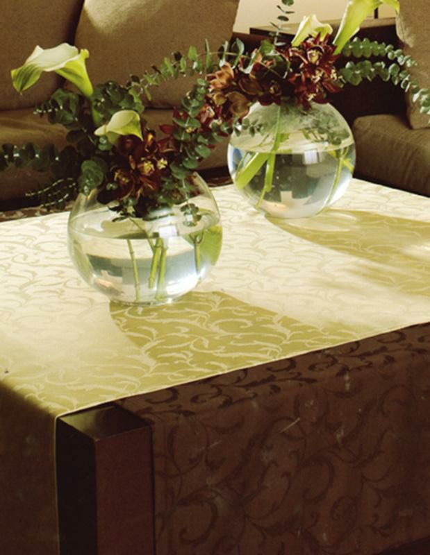 テーブルクロス　エレガンスリーフ　TY3301SR　160Φ