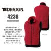 マイクロファーベスト [藤和/TS DESIGN/4238] (S-5L)