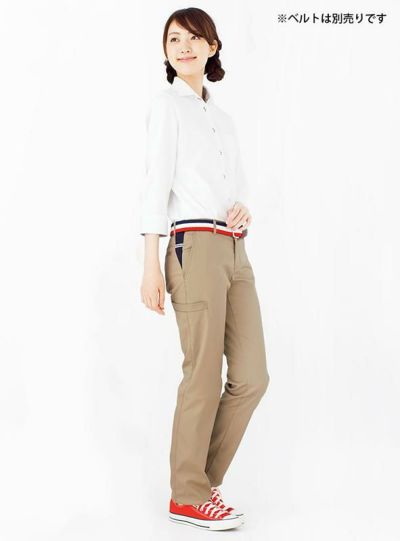 介護 レディスストレッチウエストリブパンツ[ボンマックス/FP6306L]
