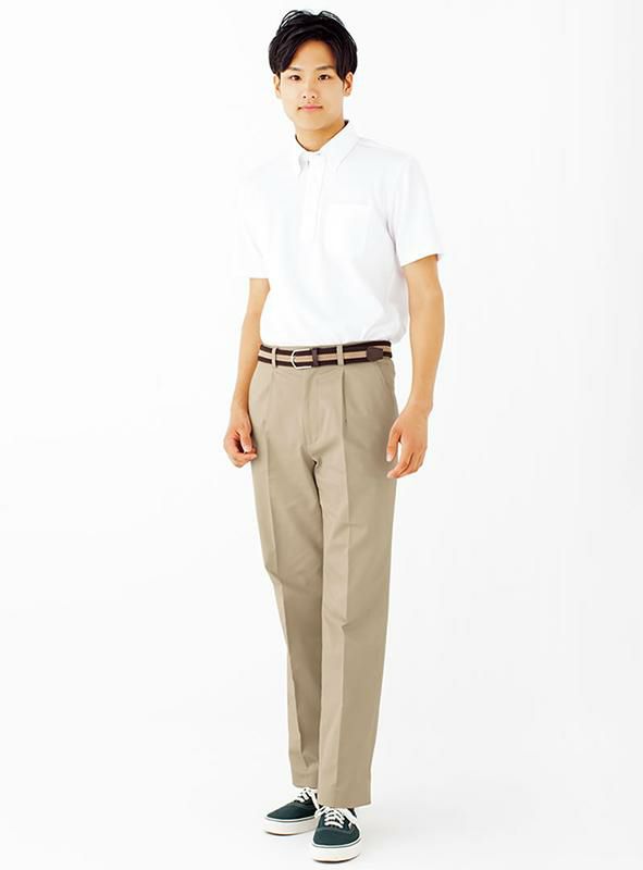 介護 裾上げらくらくチノパン[ボンマックス/FP6704U]ストレッチ/男女兼用