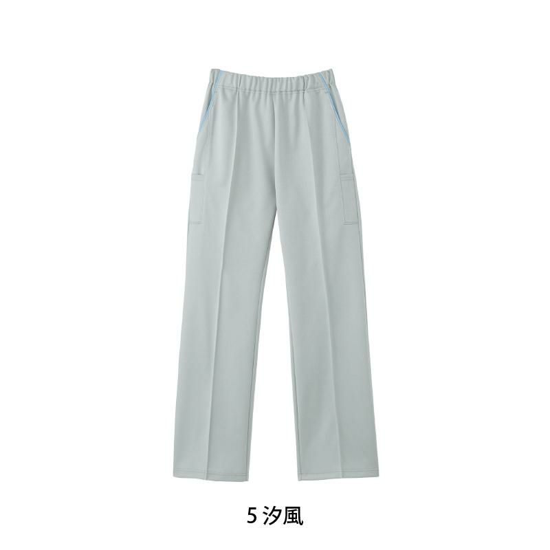 介護 ニットストレートパンツ[カーシー/HM-2515]吸汗速乾/ストレッチ/男女兼用