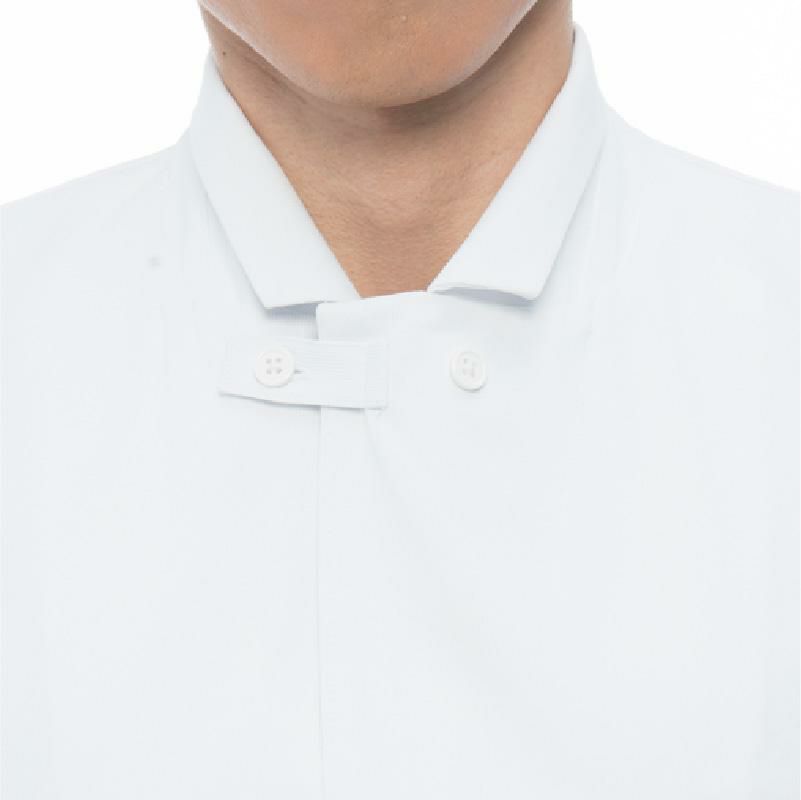 アツロウタヤマメンズコート 医療[ATX1000/ナガイレーベン]（S-BL）