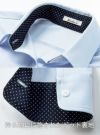 事務服 長袖ブラウス[ボンマックス/RB4158]ニット/吸汗速乾/透け防止