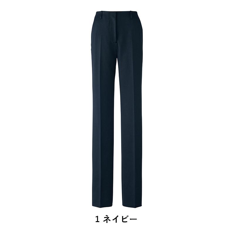 事務服 美形/パンツ[神馬本店/SA320P]無地/ストレッチ/毛玉防止