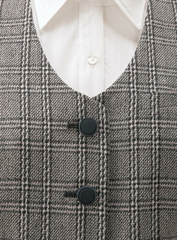 事務服 ベスト[アンジョア/11560]チェック