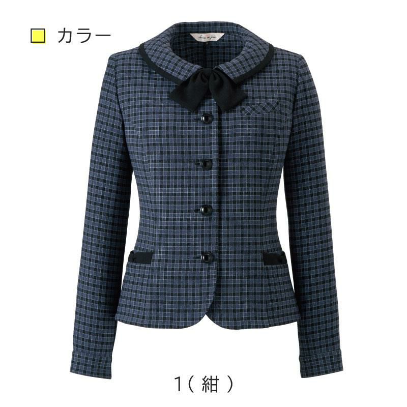 長袖オーバーブラウス [ジョア/21010](17-19号)