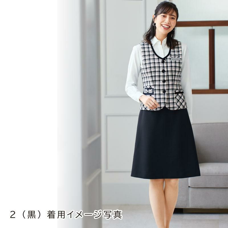 Aラインスカート58cm丈[ジョア/52023](17-19号)