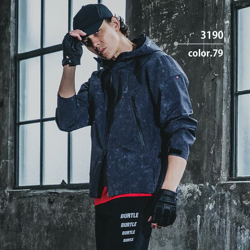 【ALPHR GEAR】 フーデッドジャケット（ユニセックス）[3190/バートル]