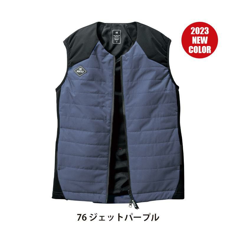 サーモクラフト対応 軽防寒ベスト（ユニセックス）[3214/バートル] S-XL