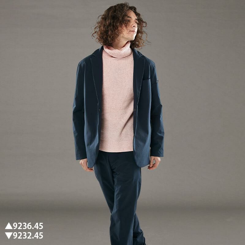 TS TEXアクティブウォームステルスメンズジャケット+パンツ 上下セット