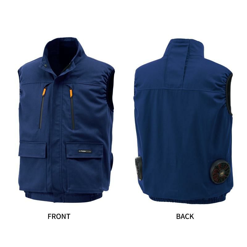 空調風神服 ベスト(服単品)M-5L[KU92192/サンエス]【2021年新規登録】