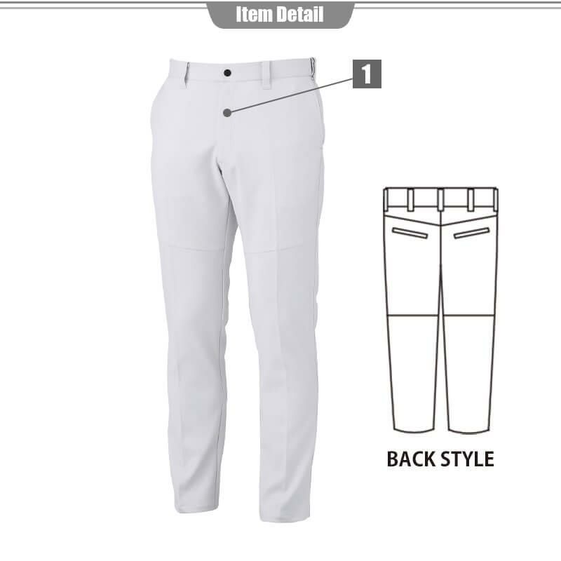 ピタリティスラックス[ジーベック/1502]