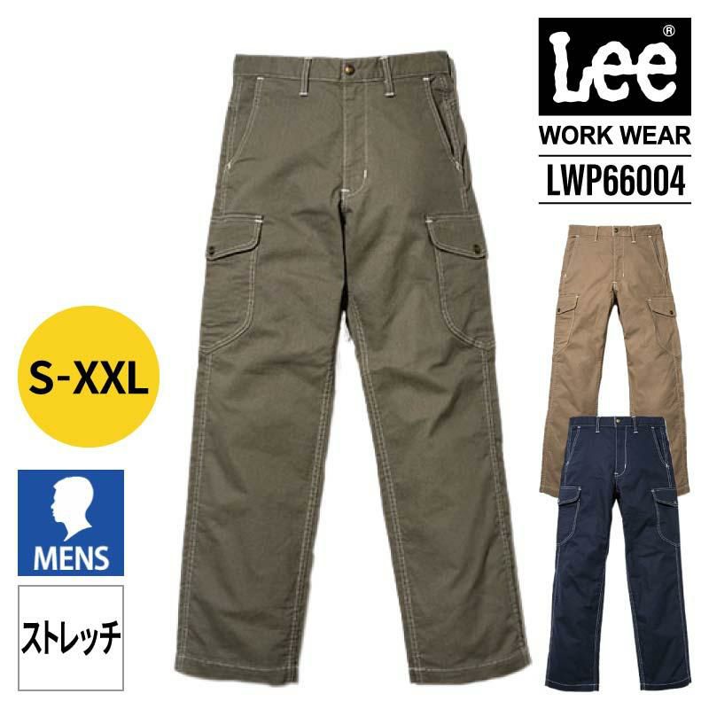 Lee メンズカーゴパンツ[LWP66004/ボンマックス]（S-XXL）