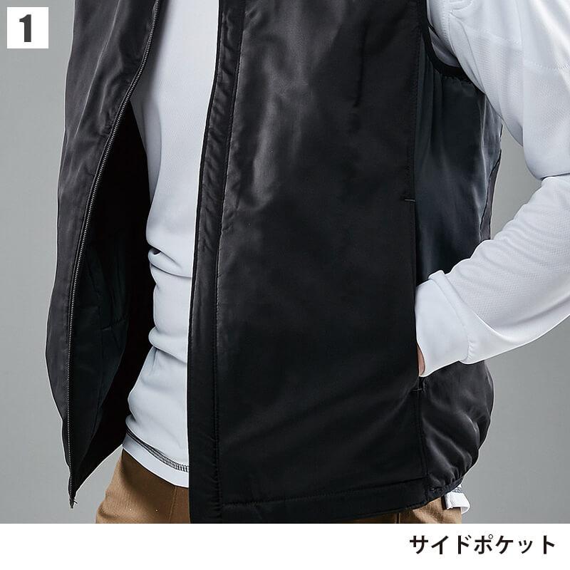 防風ストレッチライトウォームベスト[藤和/TS DESIGN/6628]