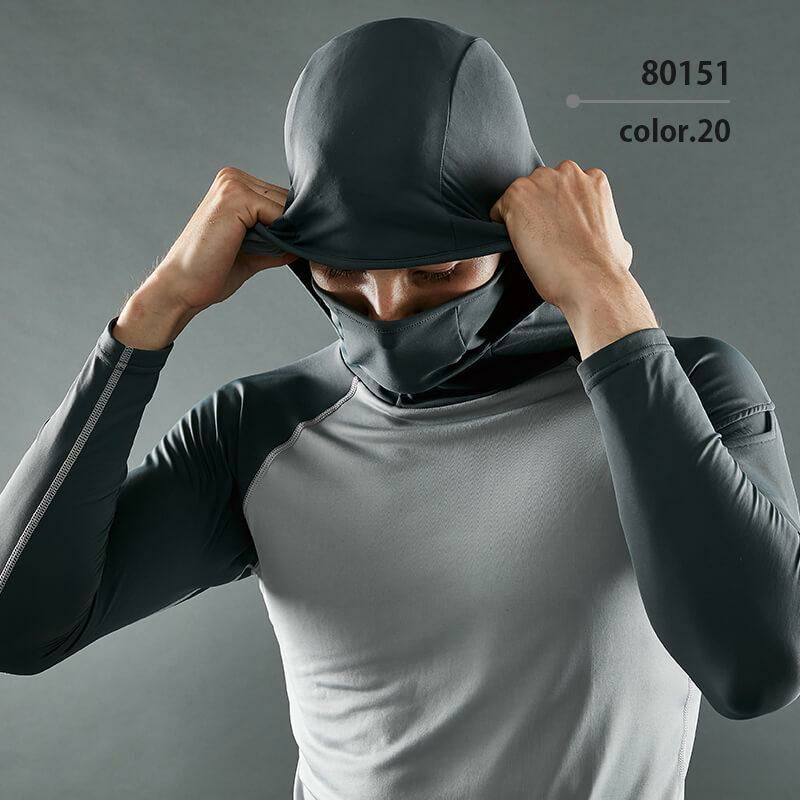 スペースシールドロングスリーブフーディー[藤和/TS DESIGN/80151]