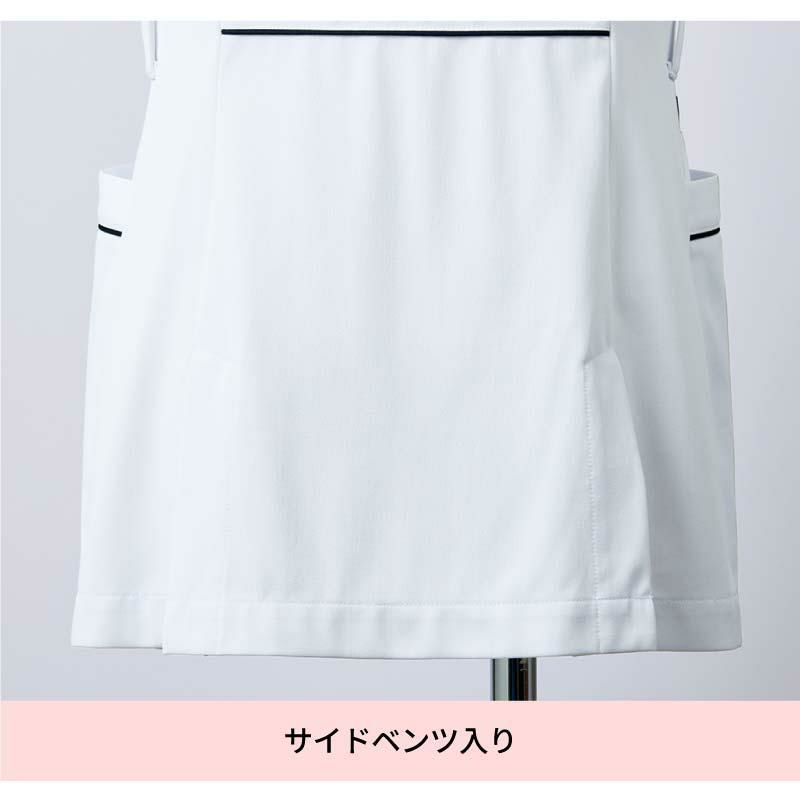 ナースジャケット（半袖）女性用[MN500/住商モンブラン]（S-3L）