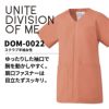 スクラブ半袖女性［チトセ(ユナイト/UNITE)/DOM-0022］3S-3L