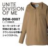 トップス七部袖女性長袖女性［チトセ(ユナイト/UNITE)/DOM-0007］SS-3L