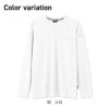 長袖Tシャツ（男女兼用）[ジーベック/6043]（4L-5L）