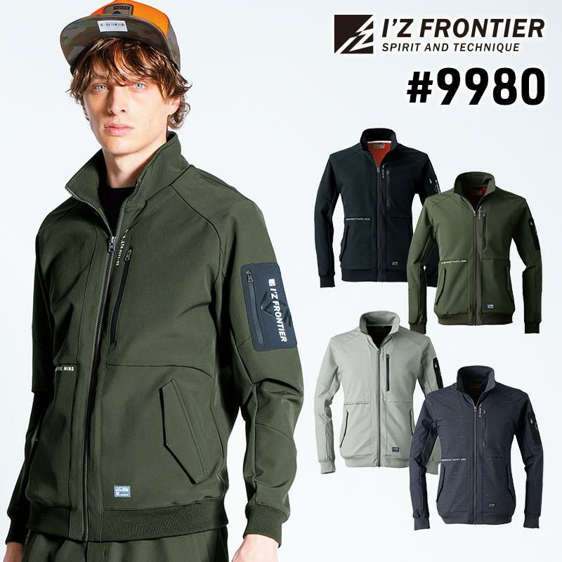 ストレッチ3Dワークジャケット[アイズフロンティア/7340]（S-4L