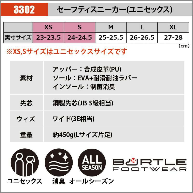 バートル BURTLE - バートル 安全靴 サイズSの通販 by chan｜バートルなら