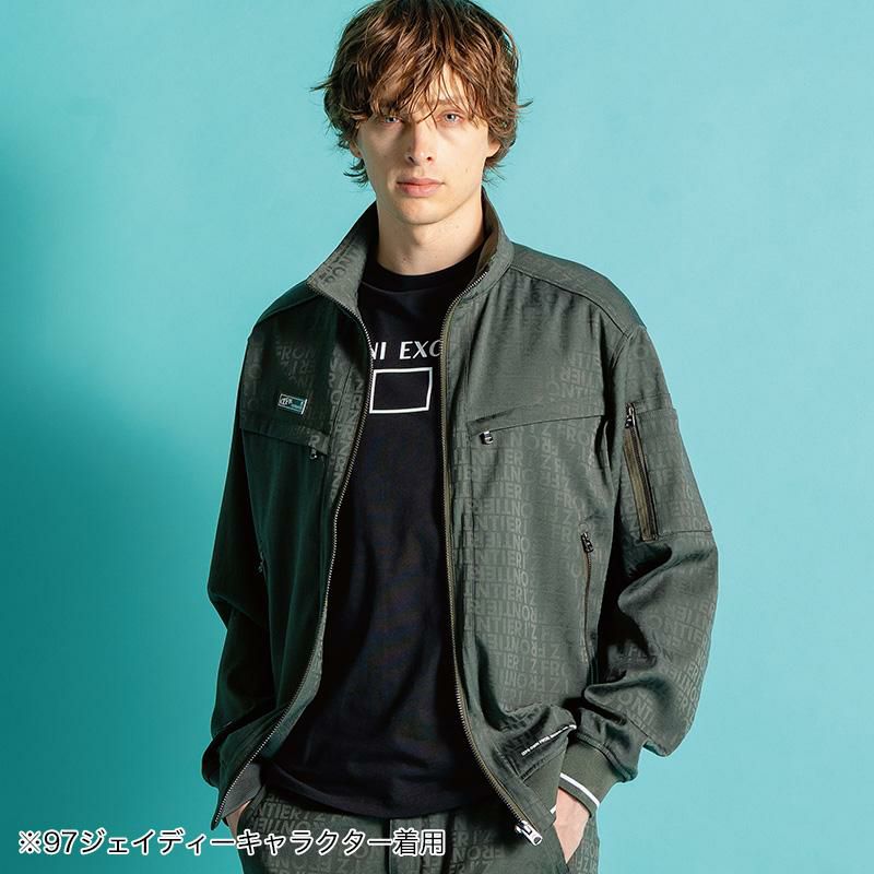 ストレッチジャガードワークジャケット [アイズフロンティア/8010] S